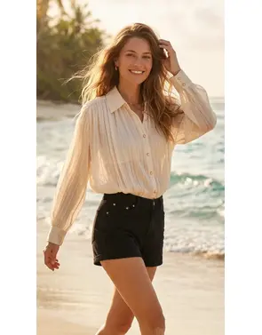 Garde-robe - Blouse - Beige
