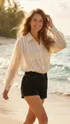 Garde-robe - Blouse - Beige