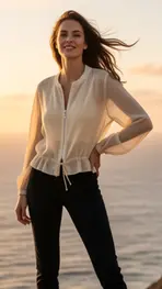 Garde-robe - Jas - Beige