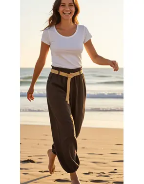Garde-robe - Lange Broek - Bruin