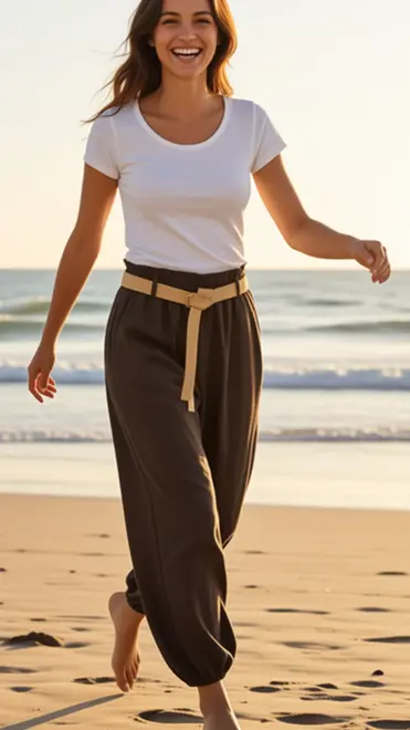 Garde-robe - Lange Broek - Bruin