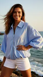 Garde-robe - VEST - Blauw