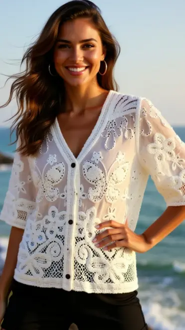 Garde-robe - Gilet - Wit