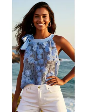 Garde-robe - Topjes - Blauw