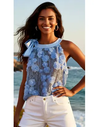Garde-robe - Topjes - Blauw