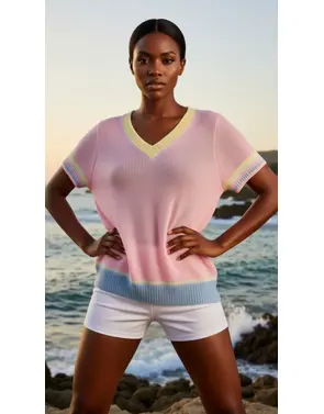Garde-robe - Pull - Roze