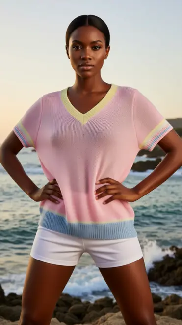 Garde-robe - Pull - Roze