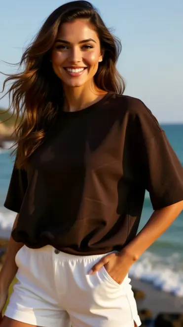 Garde-robe - Top - Bruin