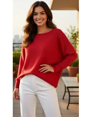 Garde-robe - Pull - Fushia