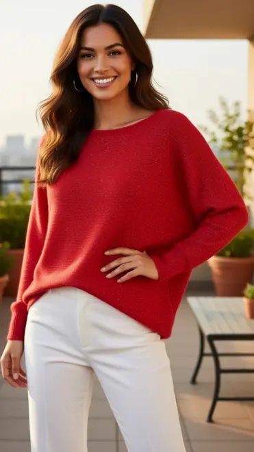 Garde-robe - Pull - Fushia