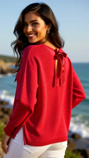 Garde-robe - Pull - Fushia