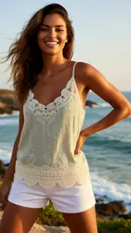 Garde-robe - Top - Munt