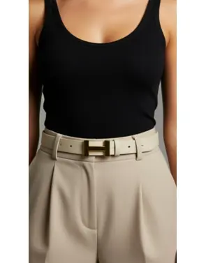 Garde-robe - Riemen - Ecru