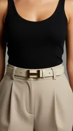 Garde-robe - Riemen - Ecru