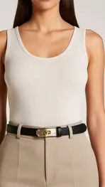 Garde-robe - Riemen - Marine