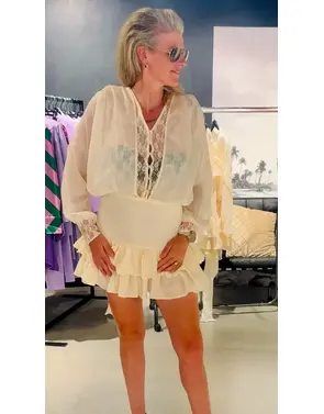 Garde-robe - Kort Kleedje - Beige