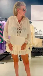Garde-robe - Kort Kleedje - Beige