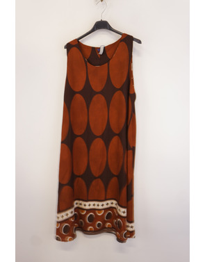 Garde-robe - Halflang Kleedje - Bruin