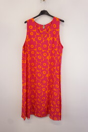 Garde-robe - Halflang Kleedje - Fushia