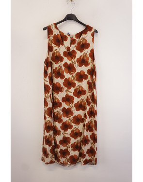Garde-robe - Halflang Kleedje - Beige-bruin