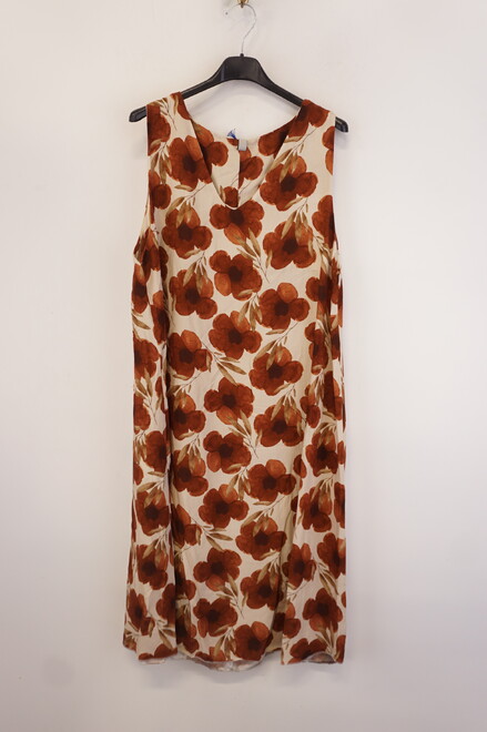Garde-robe - Halflang Kleedje - Beige-bruin