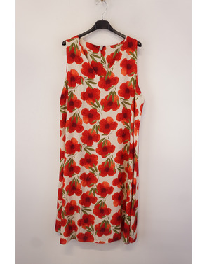 Garde-robe - Halflang Kleedje - Rood