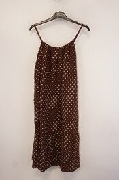 Garde-robe - Kort Kleedje - Donker bruin