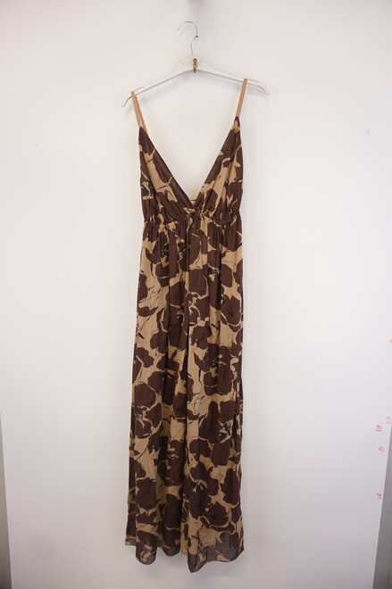 Garde-robe - Lang kleed - Bruin