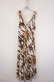Garde-robe - Lang kleed - Ecru