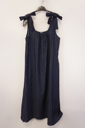 Garde-robe - Lang kleed - Blauw-bruin