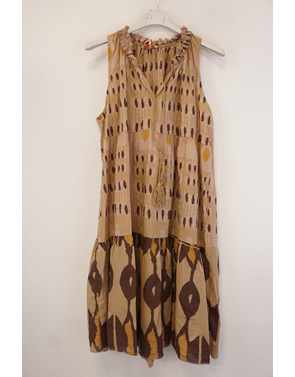 Garde-robe - Kort Kleedje - Beige
