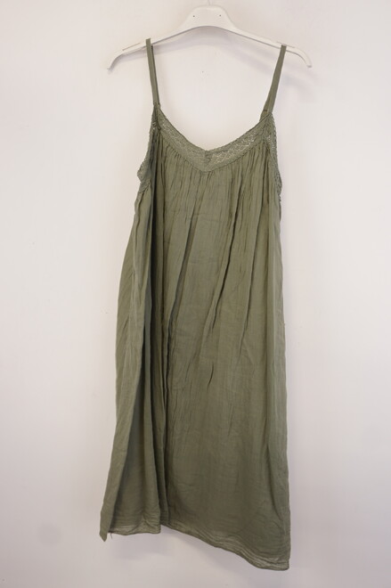 Garde-robe - Kort Kleedje - Kaki