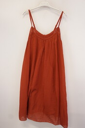 Garde-robe - Kort Kleedje - Donker oranje