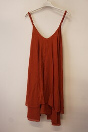 Garde-robe - Kort Kleedje - Donker oranje