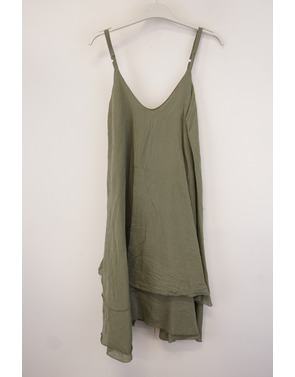 Garde-robe - Kort Kleedje - Kaki