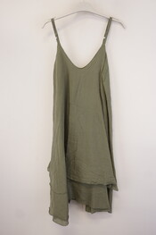 Garde-robe - Kort Kleedje - Kaki