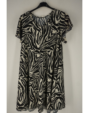 Garde-robe - Kort Kleedje - Zwart-wit