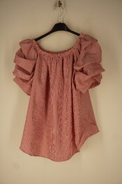 Garde-robe - Blouse - Wit-rood