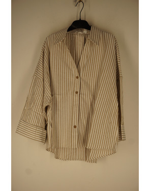 Garde-robe - Blouse - Beige-wit