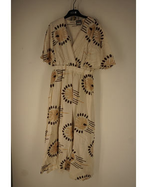Garde-robe - Lang kleed - Bruin