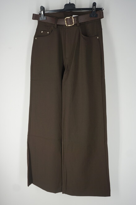 Garde-robe - Lange Broek - Donker bruin