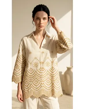 Garde-robe - Blouse - Beige