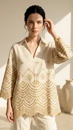 Garde-robe - Blouse - Beige
