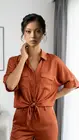 Garde-robe - Blouse - Donker oranje