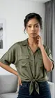 Garde-robe - Blouse - Kaki