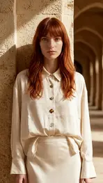 Garde-robe - Blouse - Beige