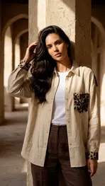 Garde-robe - Blouse - Beige