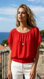 Garde-robe - Top - Rood