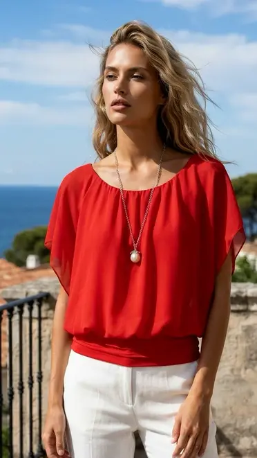 Garde-robe - Top - Rood