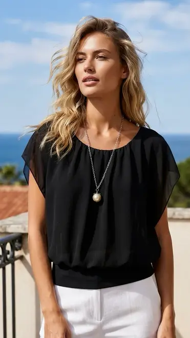 Garde-robe - Top - Zwart